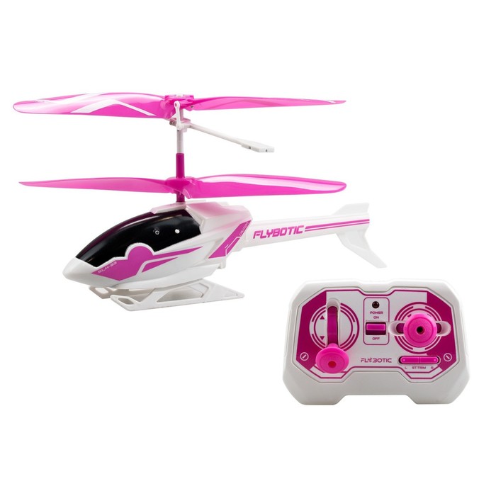 Вертолёт на радиоуправлении Flybotic Air Panther, двухканальный, цвет розовый - Фото 1