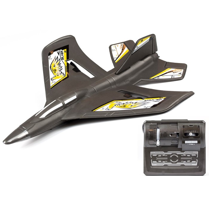 Самолёт на радиоуправлении Flybotic X-Twin Evo, жёлтый - Фото 1
