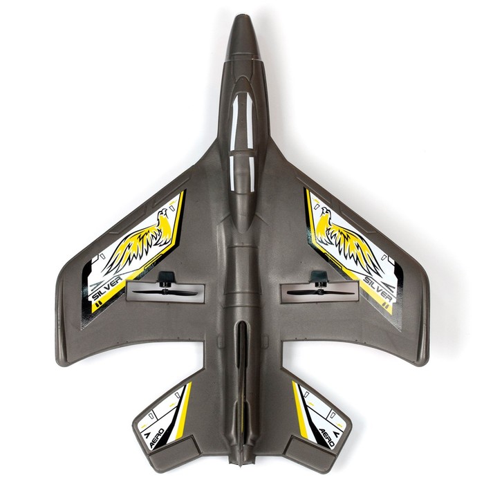 Самолёт на радиоуправлении Flybotic X-Twin Evo, жёлтый - фото 1891294883