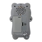 Музыкальный телефончик «Любимый котик», новогодний, звук, свет, цвет серый 7548012