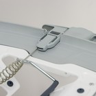 Доска гладильная Haushalt. Scandinavian, 123.5×46 см, синяя - Фото 11