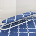 Доска гладильная Haushalt. Scandinavian, 123.5×46 см, синяя - Фото 3