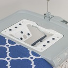 Доска гладильная Haushalt. Scandinavian, 123.5×46 см, синяя - Фото 8