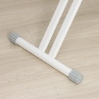 Доска гладильная Haushalt. Scandinavian, 123.5×46 см, синяя - Фото 10