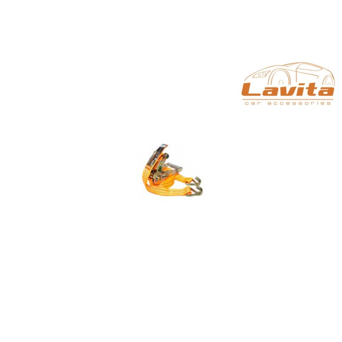 Ремень стяжной Lavita, для крепления груза, 1.5 т, 6 м - Фото 1