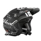 Шлем открытый O'NEAL SLAT TORMENT, матовый, размер L, черный, белый - Фото 2