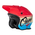 Шлем открытый O'NEAL SLAT VX1, матовый, размер L, красный, синий - фото 299739449