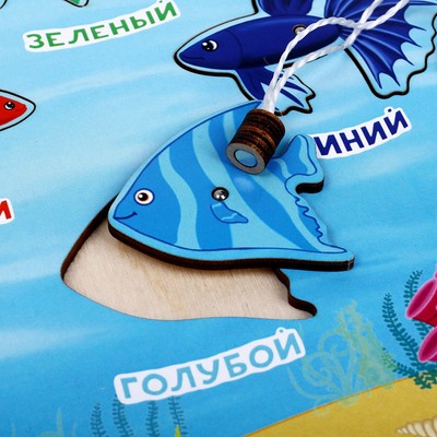 Магнитная рыбалка, 8 фигур, 1 удочка