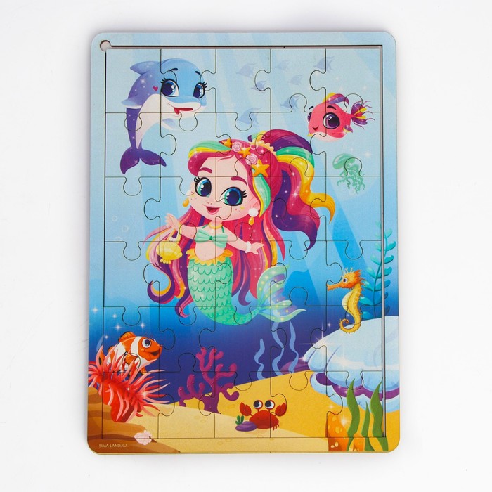Пазл «Русалочка» с подсказкой 54517