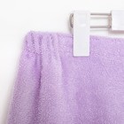 Полотенце банное Экономь и Я «Парео» 68х150 см, цвет лаванда, 100%хл с AIRO, 320 г/м2 - Фото 4
