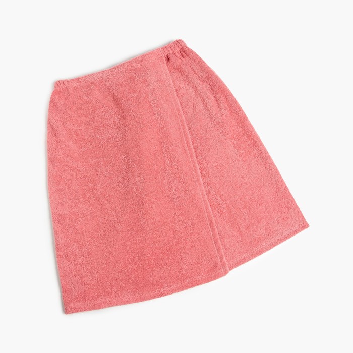 Полотенце банное Экономь и Я «Парео» 68х150 см, цвет пыльно-розовый, 100%хл с AIRO, 320 г/м2 - фото 1907455746