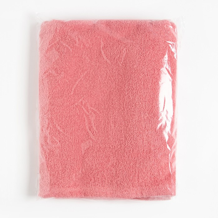 Полотенце банное Экономь и Я «Парео» 68х150 см, цвет пыльно-розовый, 100%хл с AIRO, 320 г/м2 - фото 1886852467