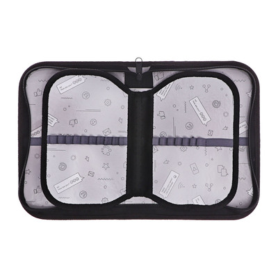 Пенал школьный, 3 секции, 14×21×4 см «Милый котик»