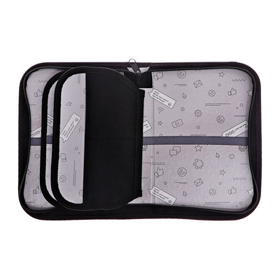 Пенал школьный, 3 секции, 14×21×4 см «Милый котик»