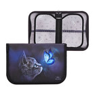 Пенал школьный, 3 секции, 14×21×4 см «Милый котик» - Фото 7