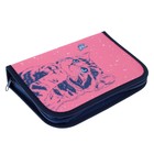 Пенал школьный, 3 секции, 14×21×4 см «Котик» - Фото 2