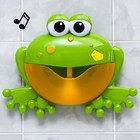 УЦЕНКА Игрушка для игры в ванне «Лягушка», пузыри, на присоске - Фото 2