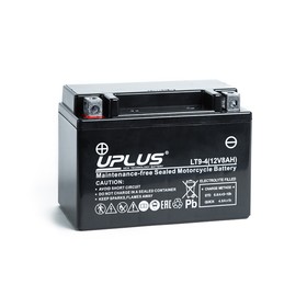 Аккумуляторная батарея UPLUS SuperStart 8 Ач LT9-4 (CT 1209, YTX9-BS), прямая полярность