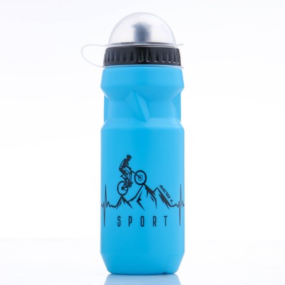Бутылка для воды велосипедная, 650 мл, "Мастер К.",  микс