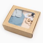 Подарочный набор Крошка Я "Lovely baby", пелёнка 100х130 см и аксессуары - Фото 10