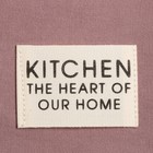 Полотенце кухонное «Этель» Kitchen, 40×73 см, сиреневое, хлопок 100%, саржа 220 г/м² - Фото 3