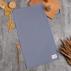 Полотенце Этель Kitchen 40х73 см, цвет синий, 100% хлопок, саржа 220 г/м2 - фото 10279789