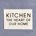 Дорожка на стол Этель Kitchen 40х150 см, цв. синий, 100% хл, саржа 220 г/м2 - Фото 5
