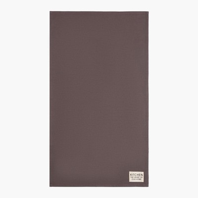 Полотенце кухонное «Этель» Kitchen, 40×73 см, хлопок 100%, саржа 220 г/м², коричневое