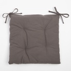 Подушка на стул «Этель» Kitchen, 42×42 см, серая - Фото 5