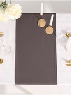 Дорожка на стол «Этель» Kitchen, 40×150±5 см, 100% хлопок, саржа 220 г/м², серая - Фото 2