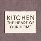 Дорожка на стол Этель Kitchen 40х150 +/-5 см, цв. серый, 100% хл, саржа 220 г/м2 - Фото 5