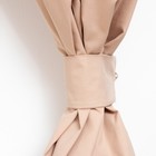 Шторы для кухни для кухни с подхватами Этель Kitchen, 150×180 см, комплект - 2 шт., бежевые - Фото 2