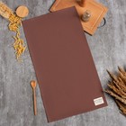 Полотенце Этель Kitchen 40х73 см, цвет коричневый, 100% хлопок, саржа 220 г/м2 - фото 25878625