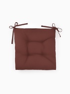 Подушка на стул «Этель» Kitchen, 42×42 см, коричневая - Фото 4