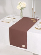 Дорожка на стол «Этель» Kitchen, 40×150 см, 100% хлопок, саржа 220 г/м², коричневая - Фото 1