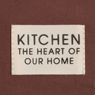 Дорожка на стол Этель Kitchen 40х150 см, цвет коричневый, 100% хлопок, саржа 220 г/м2 - Фото 5