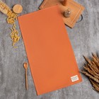 Полотенце Этель Kitchen 40х73 см, цвет оранжевый, 100% хлопок, саржа 220 г/м2 - фото 9773755