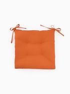 Подушка на стул «Этель» Kitchen, 42×42 см, оранжевая, 100% хлопок, саржа 220 г/м² - Фото 4