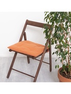 Подушка на стул «Этель» Kitchen, 42×42 см, оранжевая, 100% хлопок, саржа 220 г/м² - Фото 7