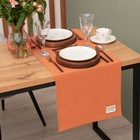 Дорожка на стол Этель Kitchen 40х150 см, цвет оранжевый, 100% хлопок, саржа 220 г/м2 - Фото 2