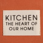 Дорожка на стол Этель Kitchen 40х150 см, цвет оранжевый, 100% хлопок, саржа 220 г/м2 - Фото 5