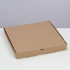 Коробка для пиццы 30 х 30 х 3,5 см, бурая - фото 318906308