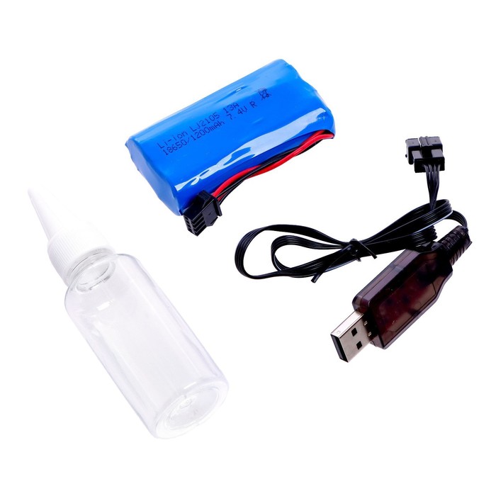 Джип радиоуправляемый «Багги», 4WD, полный привод, работает от аккумулятора, цвет синий 54525