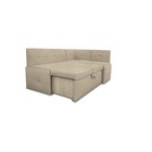 Кухонный уголок «Вена», без стола, 1960×780×1160 мм, искусственная кожа marvel, цвет desert - Фото 2