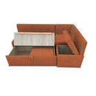 Кухонный уголок «Вена», без стола, 1960×780×1160 мм, искусственная кожа marvel, цвет mango - Фото 4