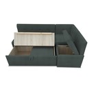 Кухонный уголок «Вена», без стола, 1960×780×1160 мм, искусственная кожа marvel, цвет ocean - Фото 4