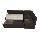 Кухонный уголок «Вена», без стола, 1960×780×1160 мм, искусственная кожа marvel, цвет pearl chestnut - Фото 4