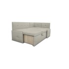 Кухонный уголок «Вена», без стола, 1960×780×1160 мм, искусственная кожа marvel, цвет pearl shell - Фото 2