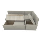 Кухонный уголок «Вена», без стола, 1960×780×1160 мм, искусственная кожа marvel, цвет pearl shell - Фото 4