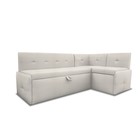 Кухонный уголок «Вена», без стола, 1960×780×1160 мм, искусственная кожа marvel, цвет white - Фото 1